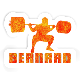 Aufkleber Gewichtheber Bernard Image
