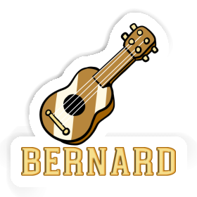 Sticker Guitar Bernard Image