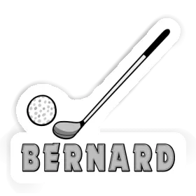 Sticker Bernard Golfschläger Image