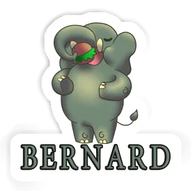 Bernard Sticker Elephant Image