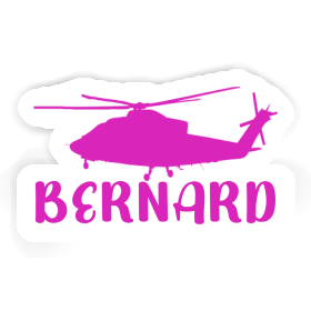 Helicopter Sticker Bernard Image