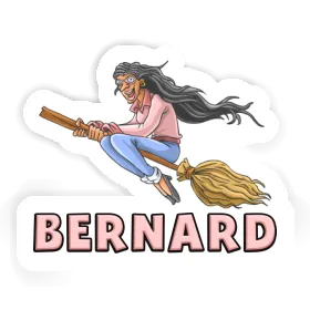 Aufkleber Hexe Bernard Image