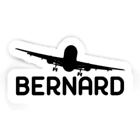 Sticker Airplane Bernard Image