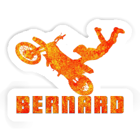 Motocross Rider Sticker Bernard Image
