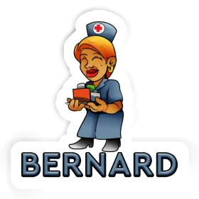 Bernard Aufkleber Pflegefachfrau Image