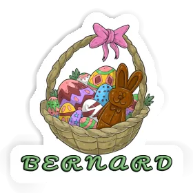 Sticker Easter basket Bernard Image