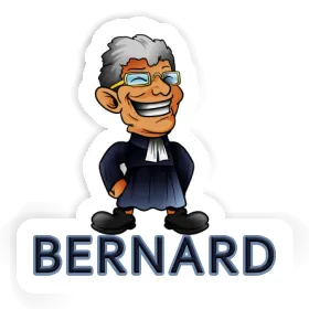 Pastor Sticker Bernard Image