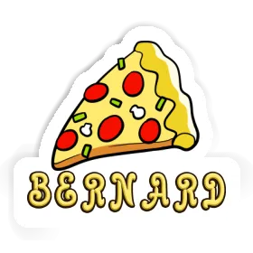 Aufkleber Pizza Bernard Image