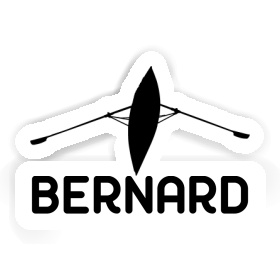 Ruderboot Sticker Bernard Image
