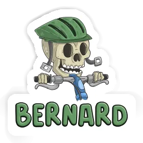 Fahrradfahrer Sticker Bernard Image