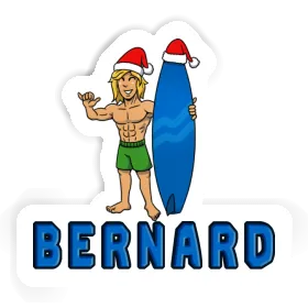Sticker Surfer Bernard Image