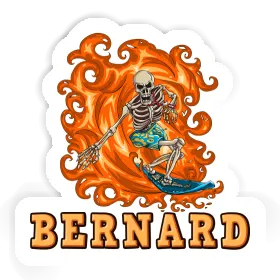 Sticker Bernard Surfer Image