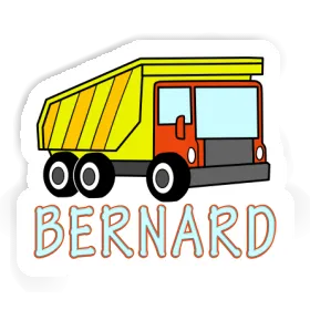 Tipper Sticker Bernard Image
