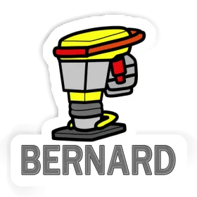 Vibratory Rammer Sticker Bernard Image