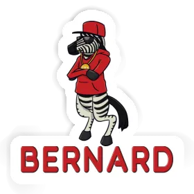 Bernard Sticker Zebra Image