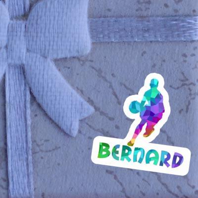 Bernard Sticker Basketball Player Laptop Image