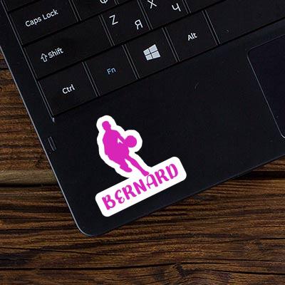 Bernard Sticker Basketball Player Notebook Bernard Sticker Basketball Player Gift package Image