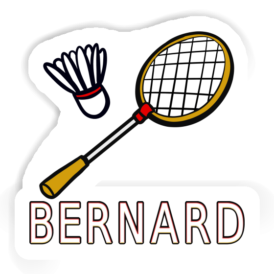 Badminton Racket Sticker Bernard Badminton Racket Sticker Bernard Image