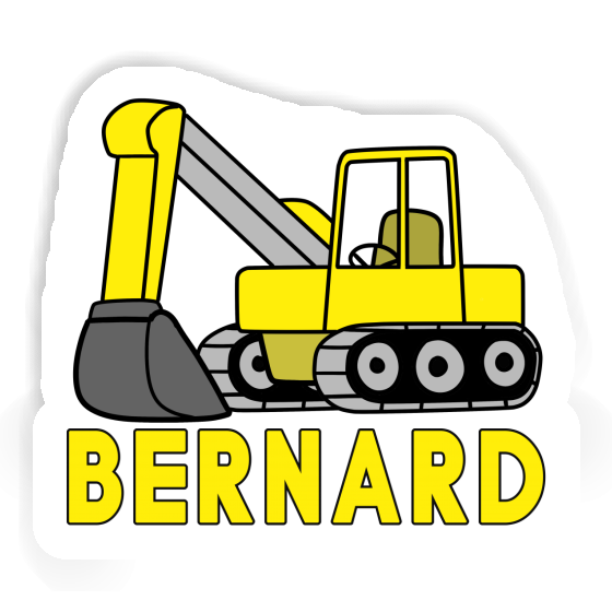 Excavator Sticker Bernard Gift package Image