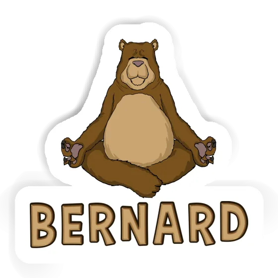 Autocollant Yogi Bernard Laptop Autocollant Yogi Bernard Laptop Image