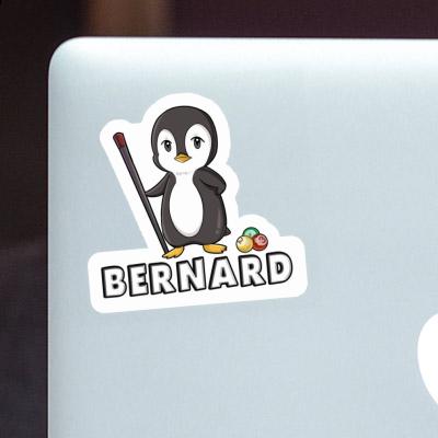 Bernard Sticker Billiards Player Notebook Bernard Sticker Billiards Player Gift package Image