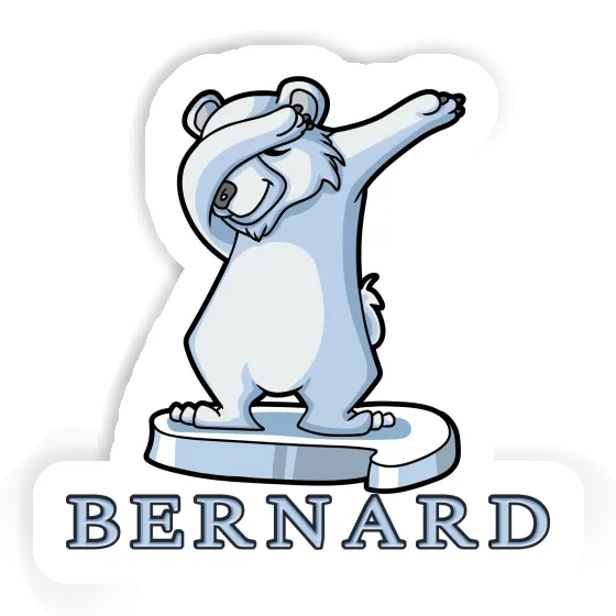 Autocollant Bernard Ours polaire Gift package Image