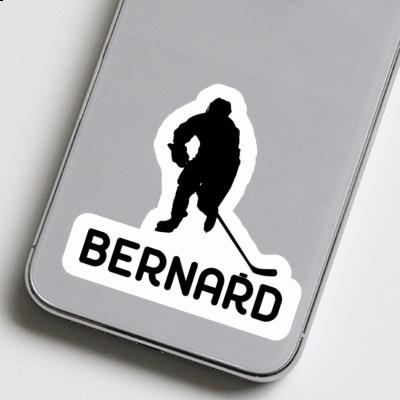 Bernard Sticker Hockey Player Laptop Bernard Sticker Hockey Player Laptop Image