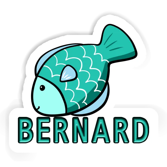 Fisch Sticker Bernard Image