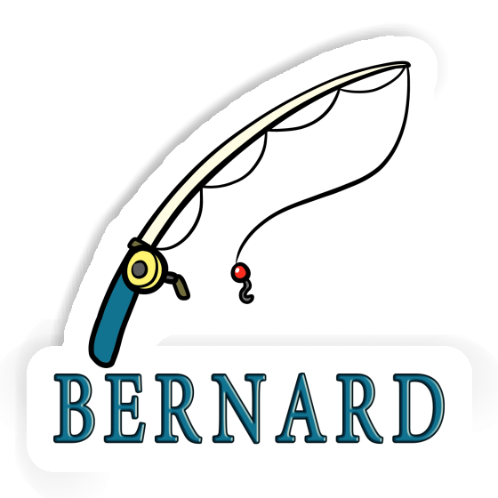 Angelrute Aufkleber Bernard Laptop Image
