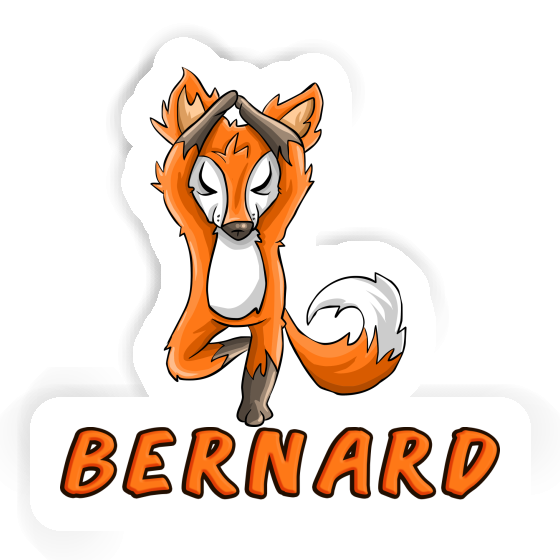Aufkleber Yoga Fuchs Bernard Gift package Image