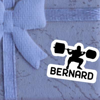 Weightlifter Sticker Bernard Weightlifter Sticker Bernard Image