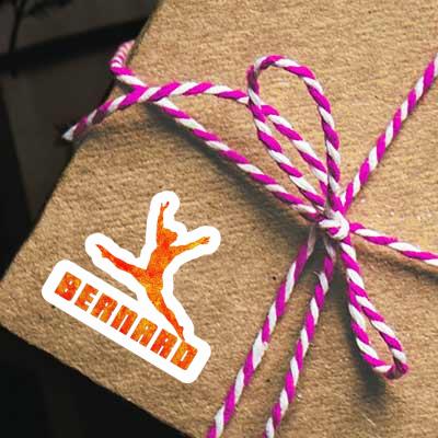 Gymnast Sticker Bernard Laptop Gymnast Sticker Bernard Laptop Image