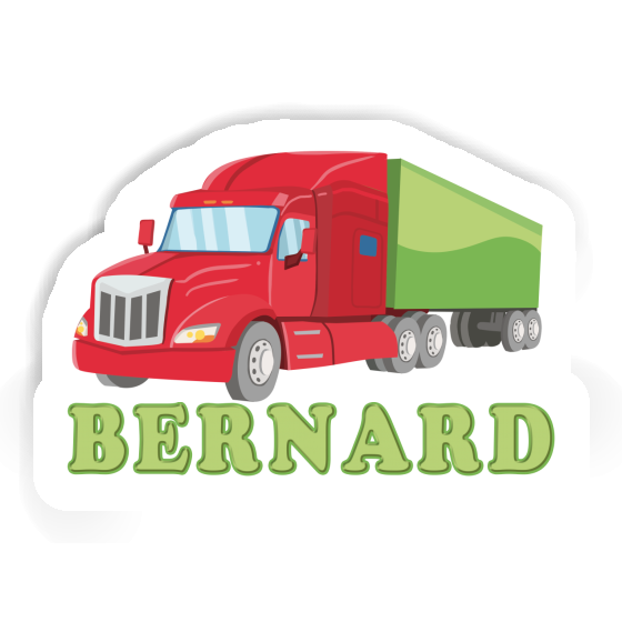 Truck Sticker Bernard Gift package Image