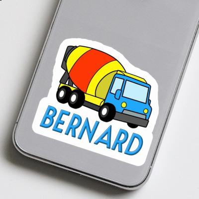 Sticker Mixer Truck Bernard Sticker Mixer Truck Bernard Image