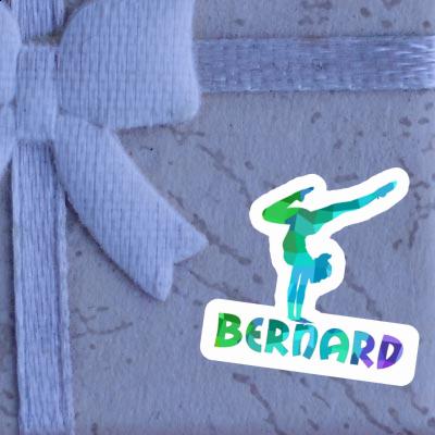 Sticker Yoga Woman Bernard Notebook Sticker Yoga Woman Bernard Notebook Image
