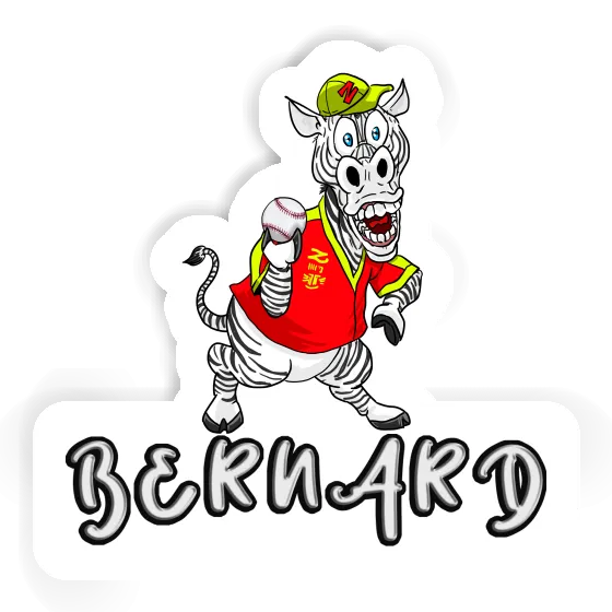 Bernard Sticker Baseballspieler Notebook Bernard Sticker Baseballspieler Notebook Image