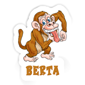 Berta Sticker Gorilla Image