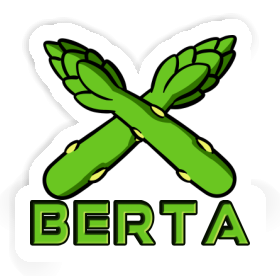 Asparagus Sticker Berta Image