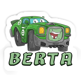 Race car Sticker Berta Image