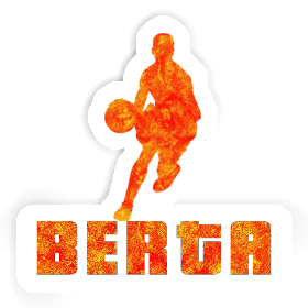 Sticker Basketball Player Berta Image