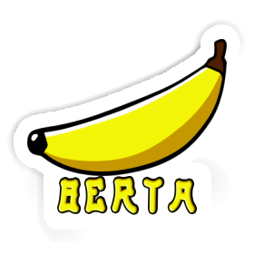 Berta Sticker Banana Image