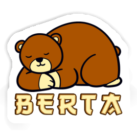 Sticker Berta Bear Image