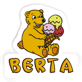 Sticker Berta Bear Image