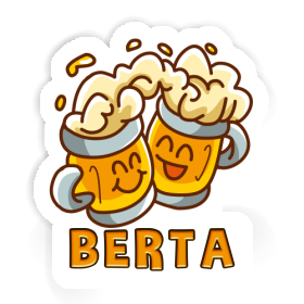 Berta Sticker Beer Image