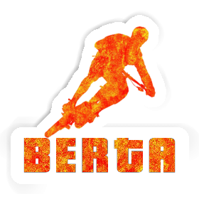 Berta Sticker Biker Image