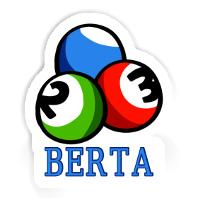 Autocollant Boule de billard Berta Image