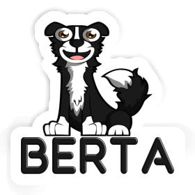 Sticker Berta Border Collie Image