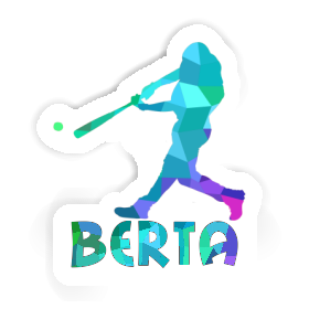 Baseball Player Sticker Berta Image