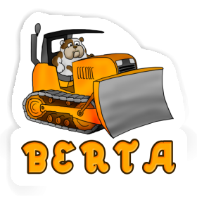 Bulldozer Sticker Berta Image