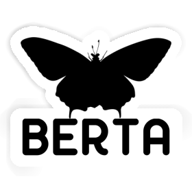 Berta Autocollant Papillon Image